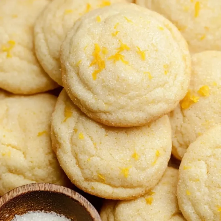 Soft & Chewy Lemon Cookies