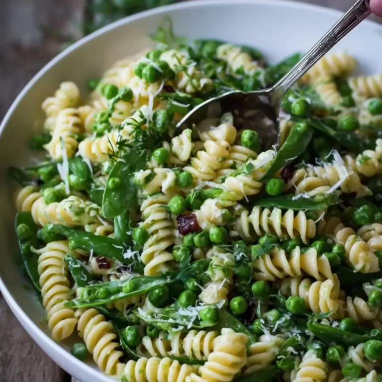 Spring Pea Pasta Salad
