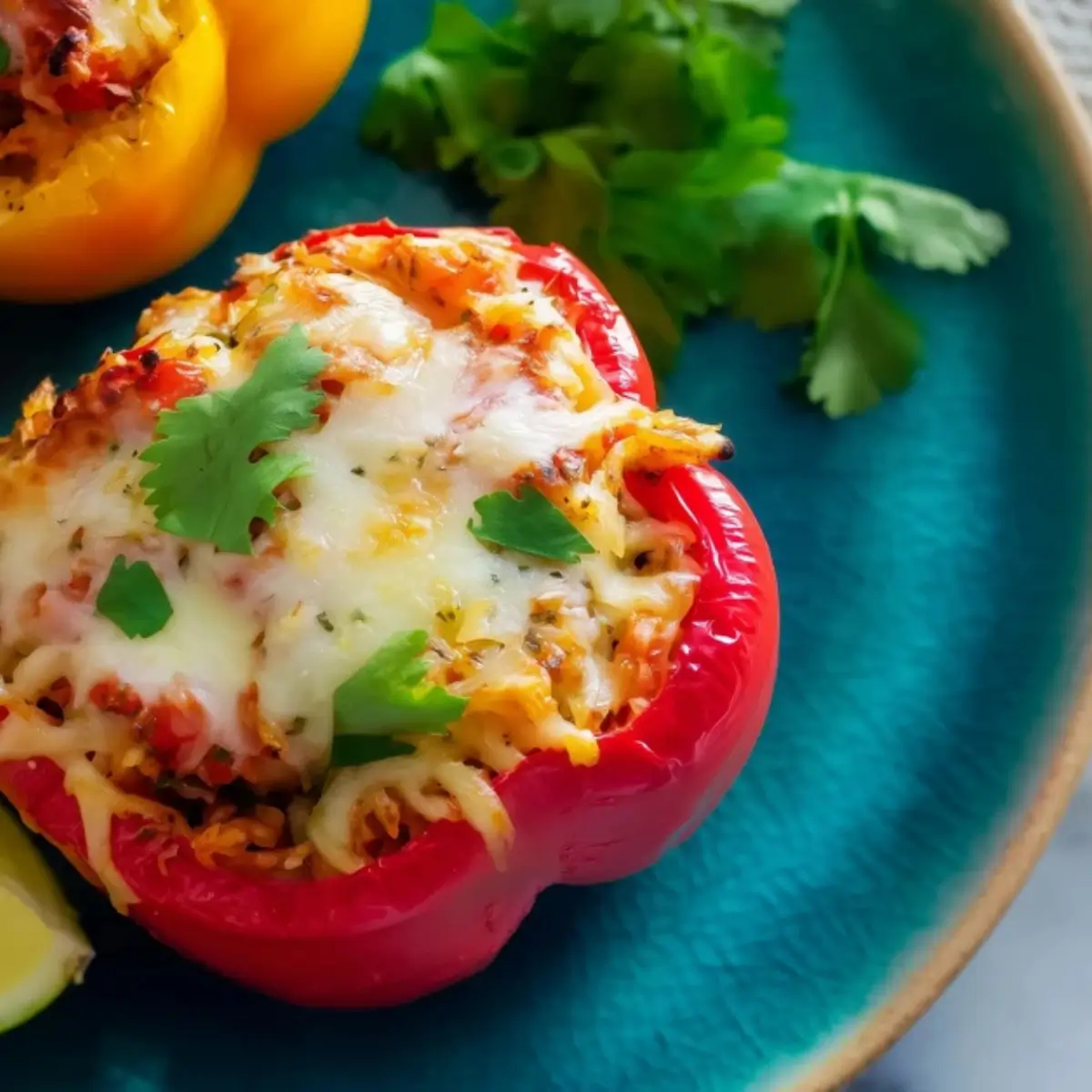 Vegetarian Stuffed Peppers Vegetarian Stuffed Peppers