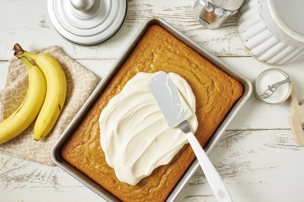 Banana Bars with Cream Cheese Frosting