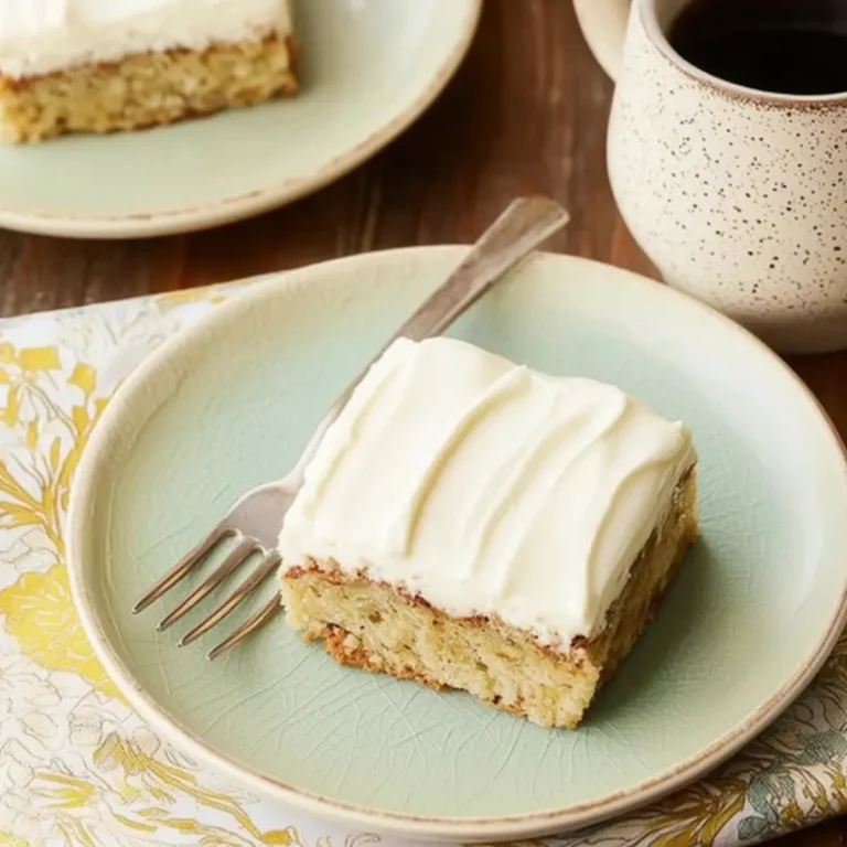 Banana Bars with Cream Cheese Frosting