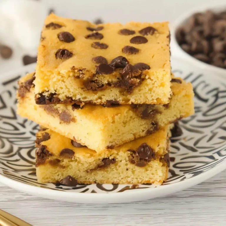 Cake Mix Chocolate Chip Cookie Bars