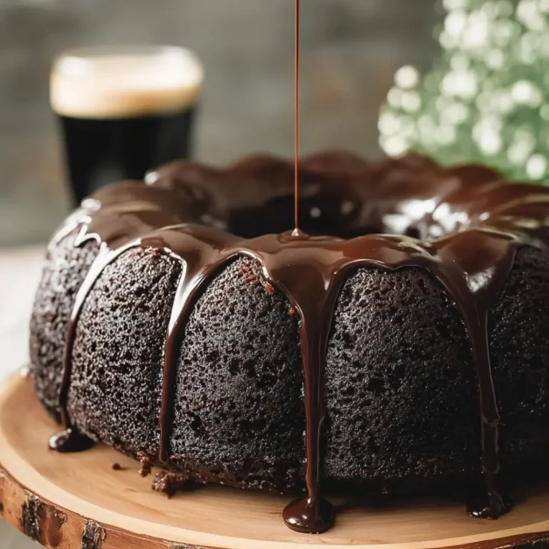 Chocolate Guinness Cake with Chocolate Ganache