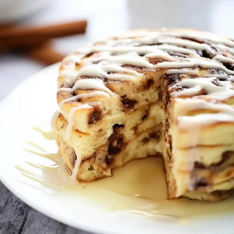 Cinnamon Roll Pancakes