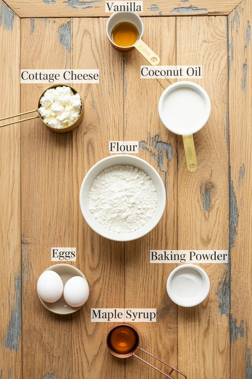 Cottage Cheese Pancakes