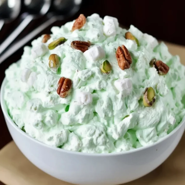 Green Fluff Pistachio Watergate Salad