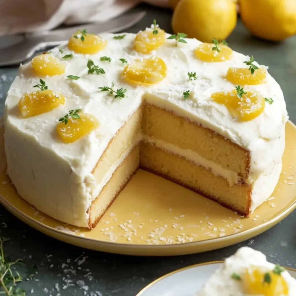 Lemon Thyme Cake
