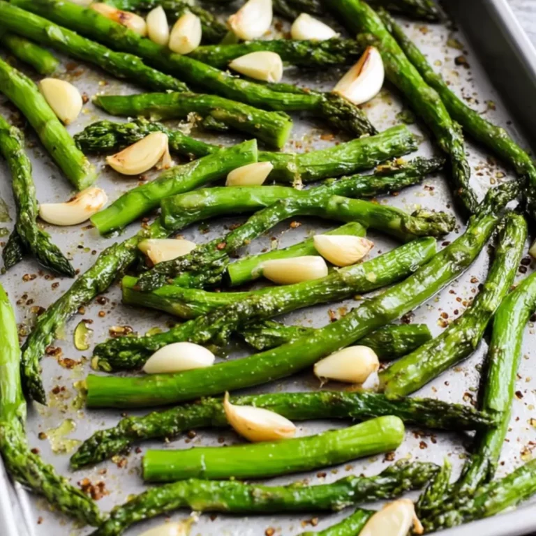 Roasted Asparagus with Garlic