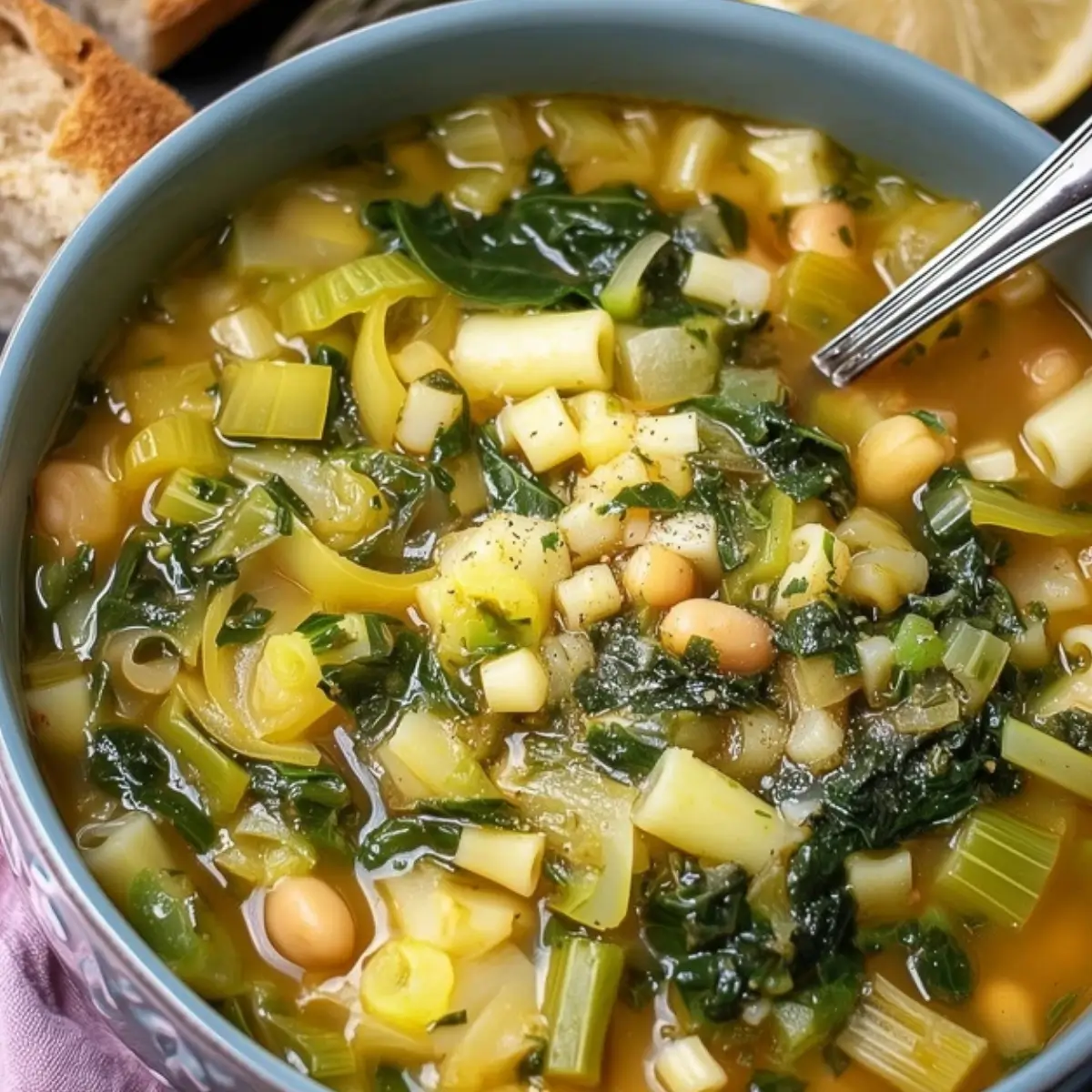 Spring Minestrone Soup