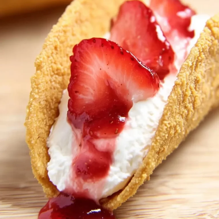 Strawberry Cheesecake Tacos