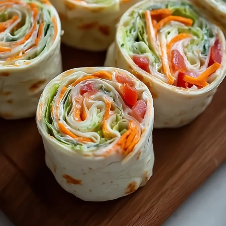 Vegetable Tortilla Roll Ups