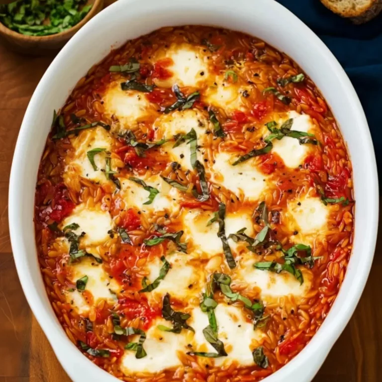 Baked Orzo Pasta