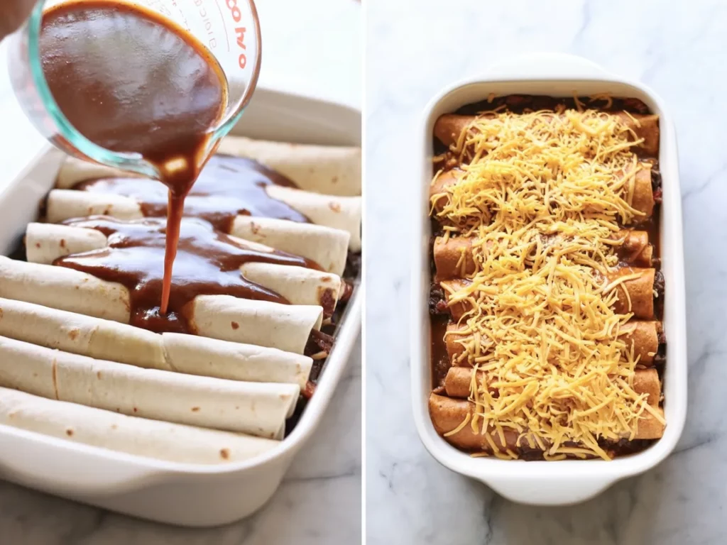 Black Bean Enchiladas