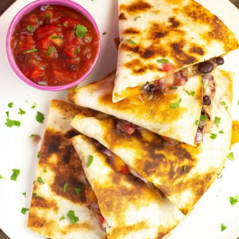 Black Bean Quesadillas