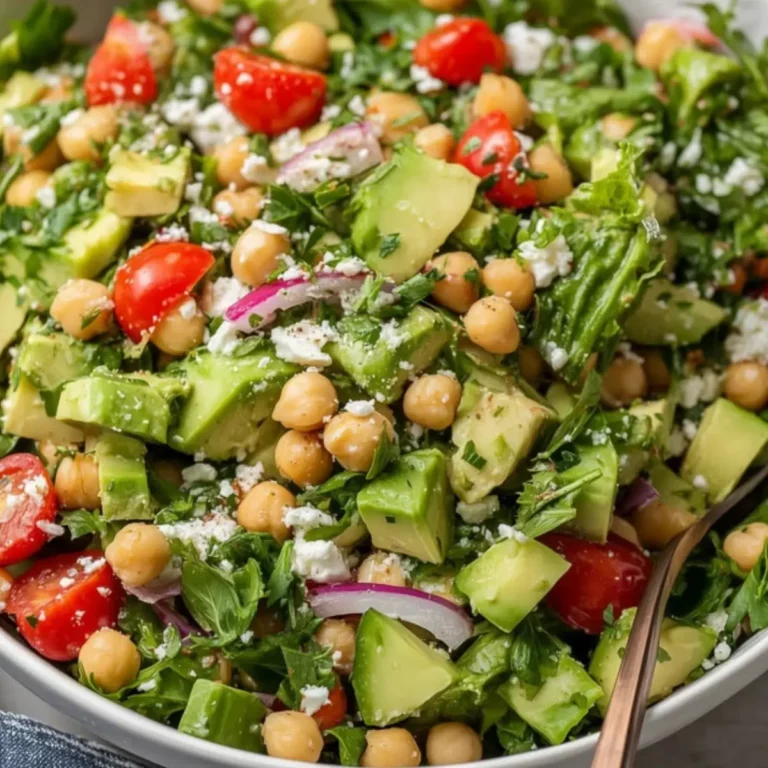 Chickpea Avocado Salad