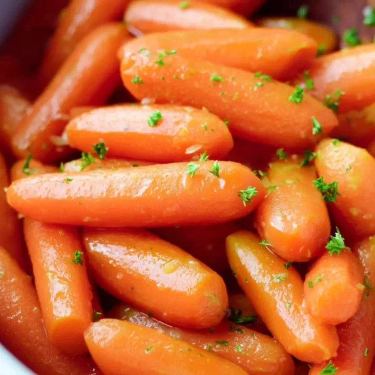 Crockpot Glazed Carrots