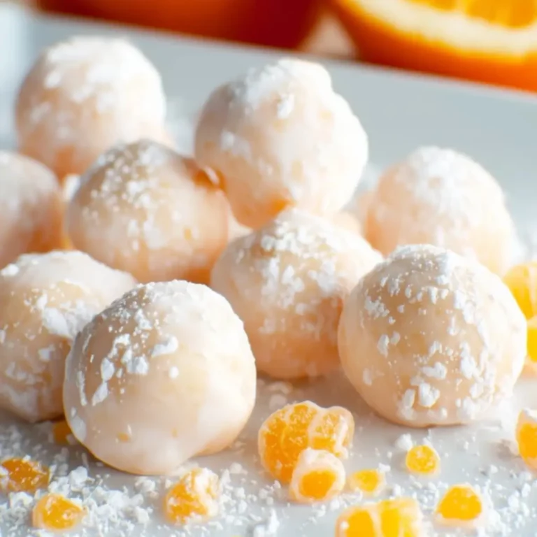 Orange Creamsicle Truffles