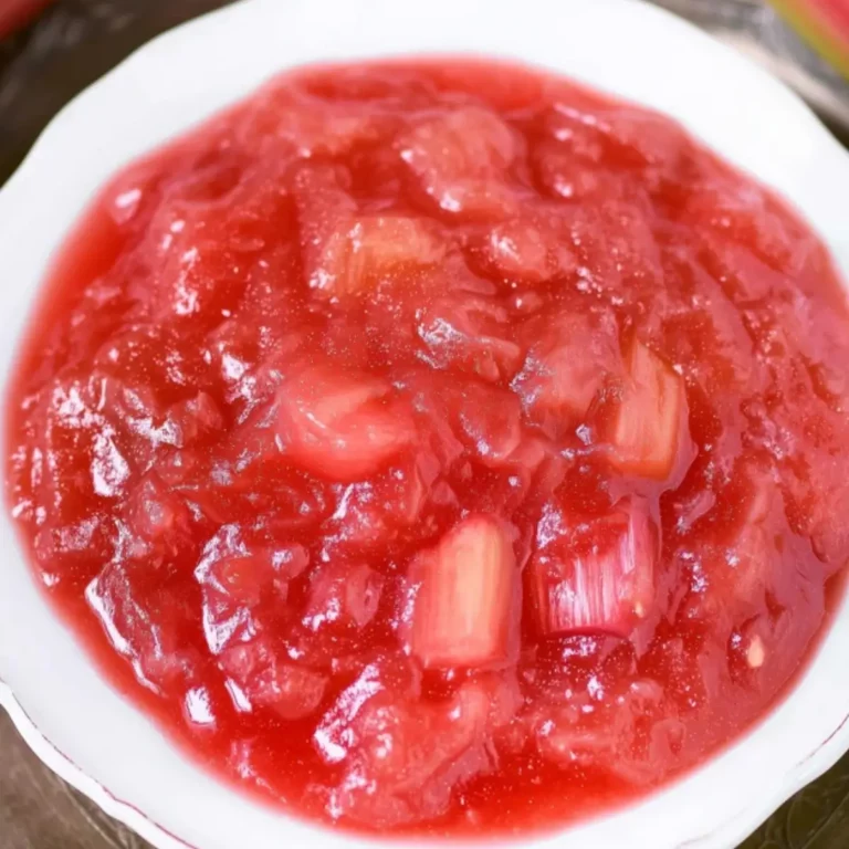 Rhubarb Sauce