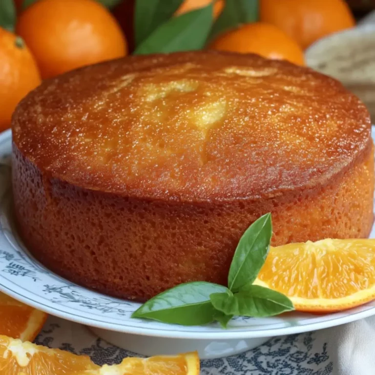 Sicilian Whole Orange Cake