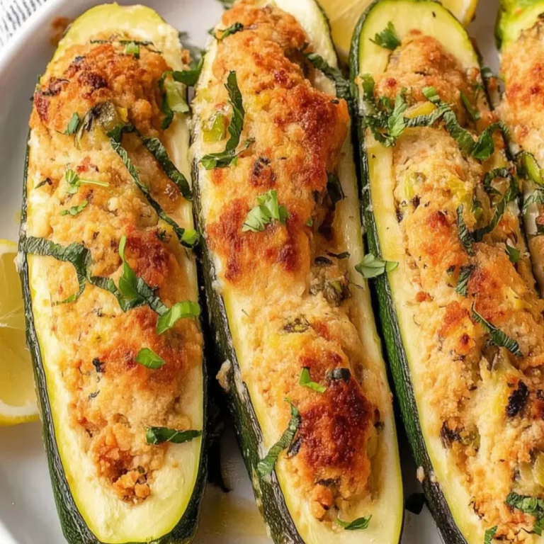 Stuffed zucchini