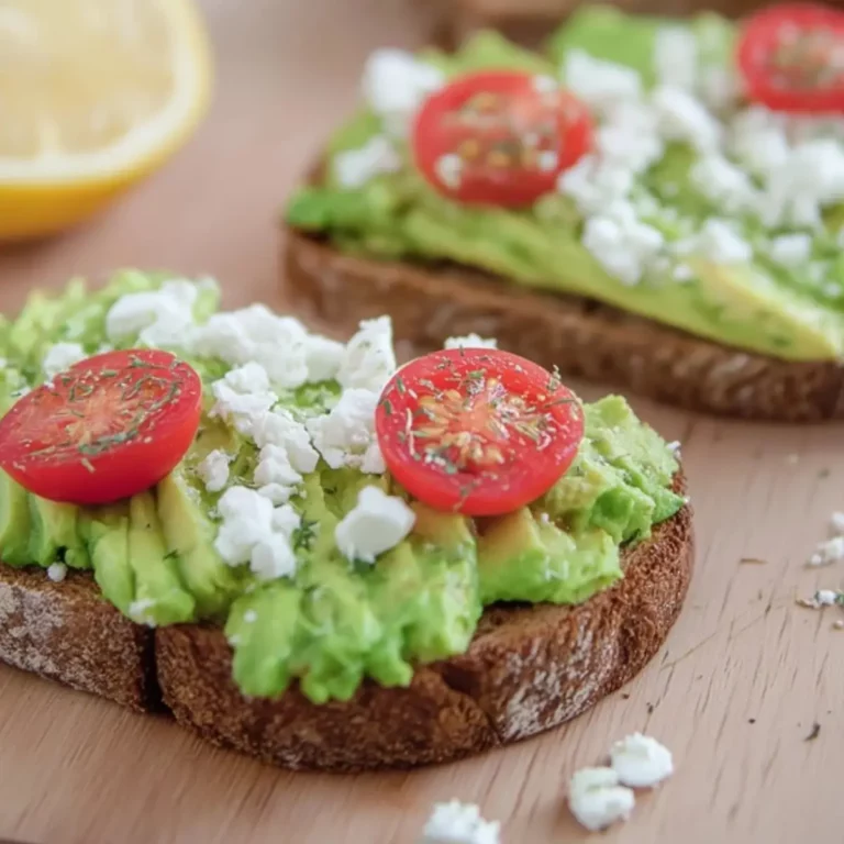 Avocado And Feta Toast