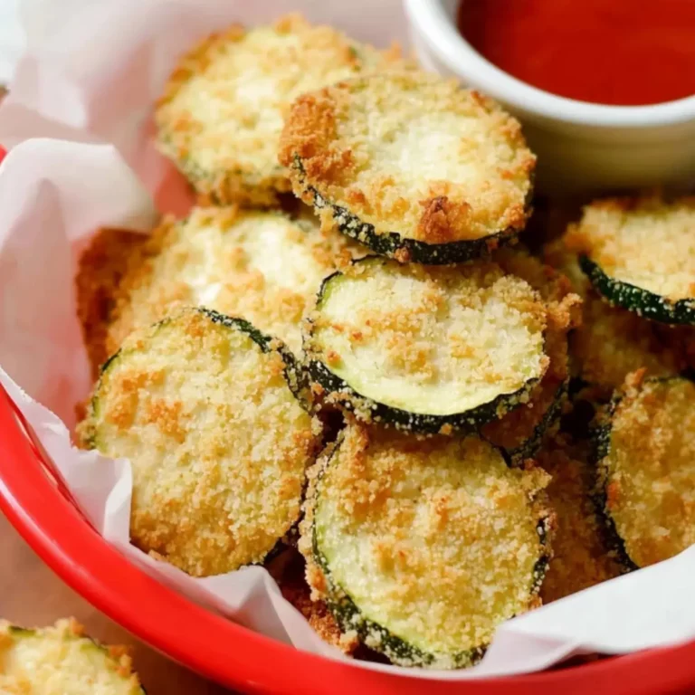 Baked Parmesan Zucchini Chips