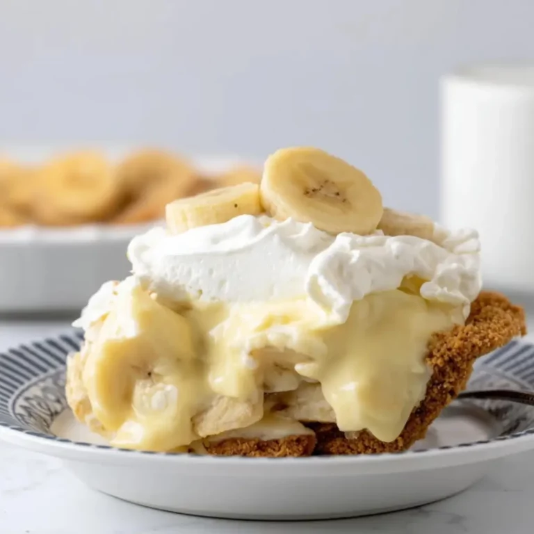 Banana Pudding Pie