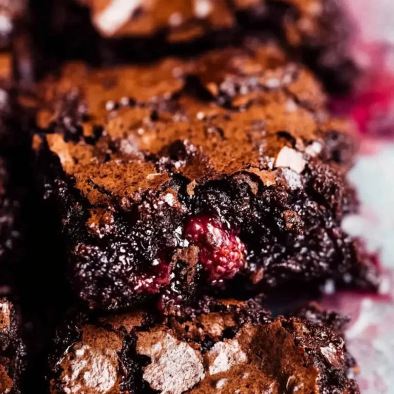 Chocolate Rhubarb Brownies
