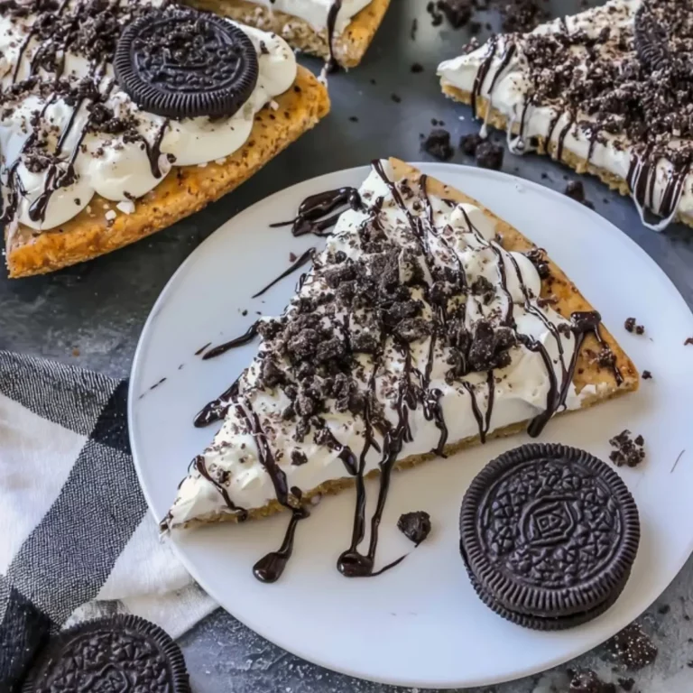 Cookies and Cream Dessert Pizza