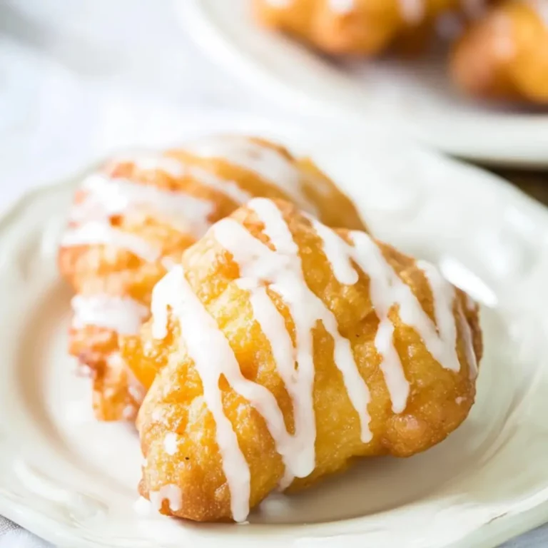 Fresh Peach Fritters