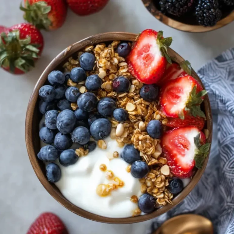 Healthy Greek Yogurt Breakfast Bowl
