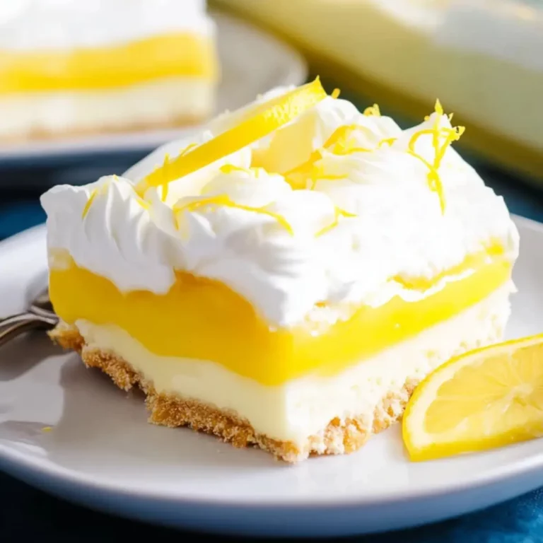 Lemon Lush Dessert