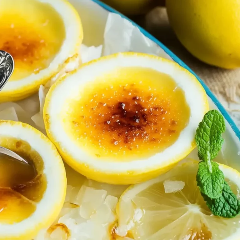 Lemon Posset Br&ucirc;l&eacute;e