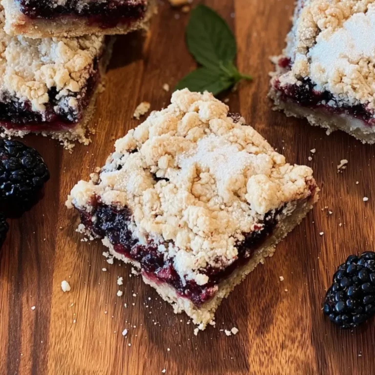 Mulberry Crumble Bars
