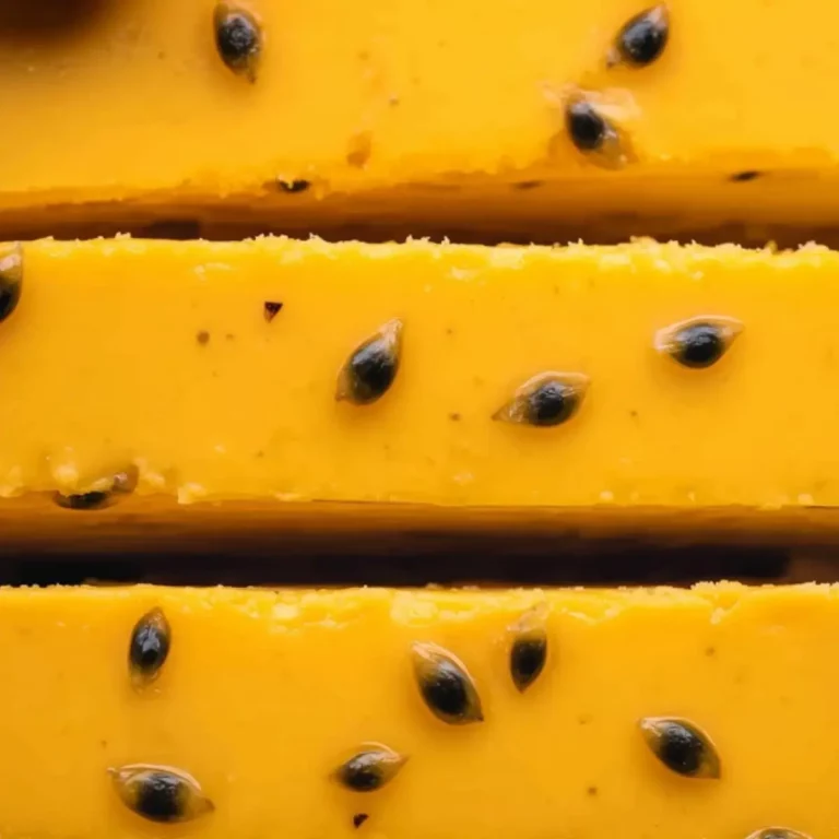No Bake Passion Fruit Cheesecake