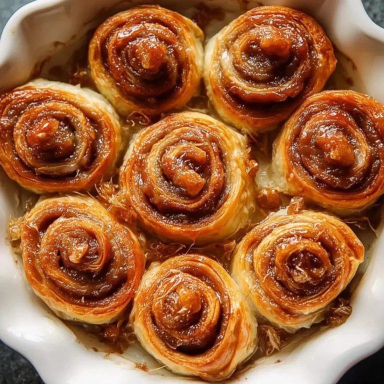 Puff Pastry Cinnamon Rolls