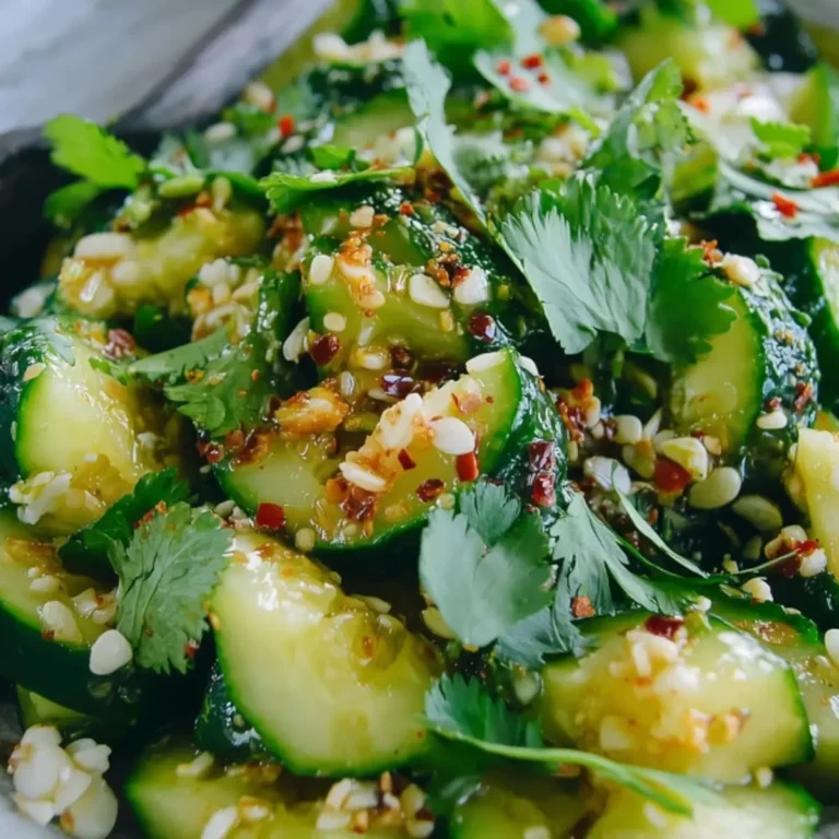 Smashed Asian Cucumber Salad