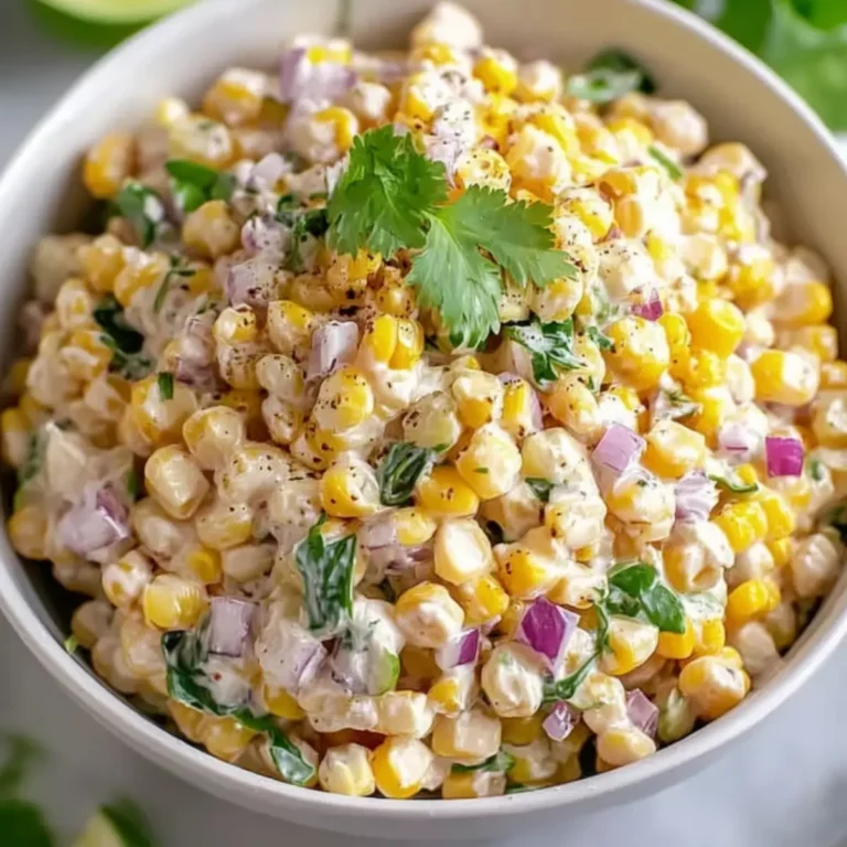 Street Corn Salad with Greek Yogurt