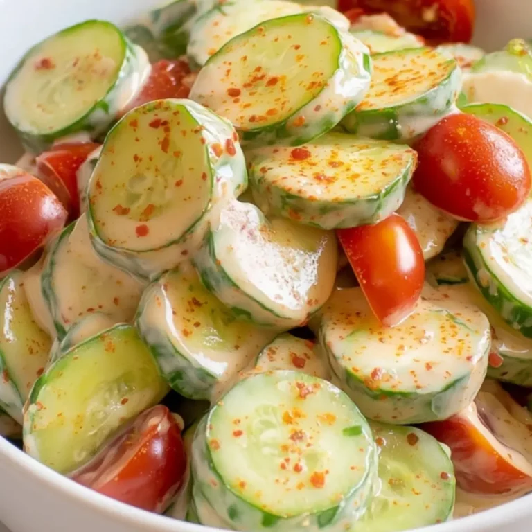 Tajin Cucumber Salad