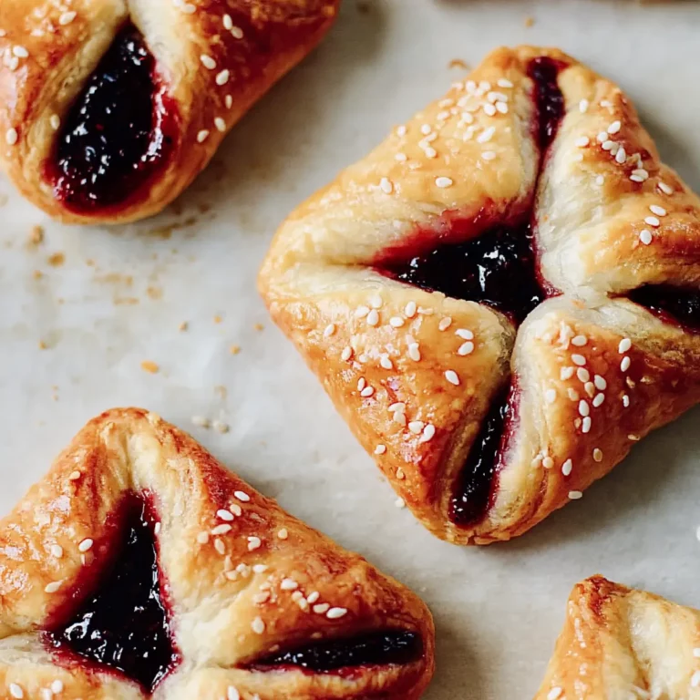 Jam Puff Pastry Tarts