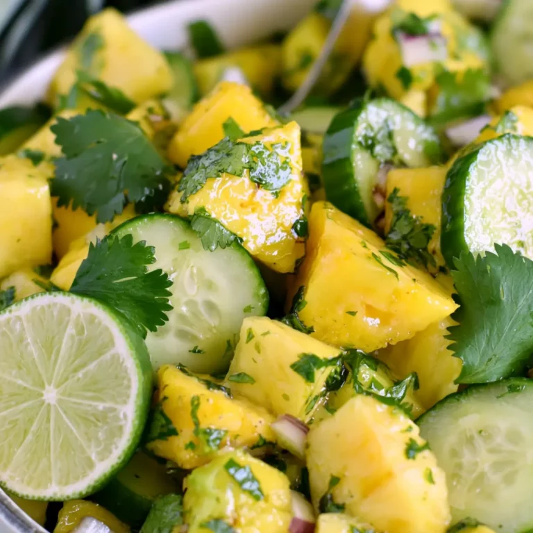 Pineapple Cucumber Salad