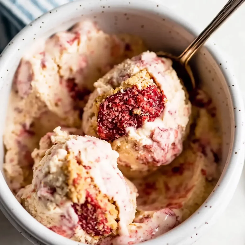 Strawberry Cheesecake Ice Cream