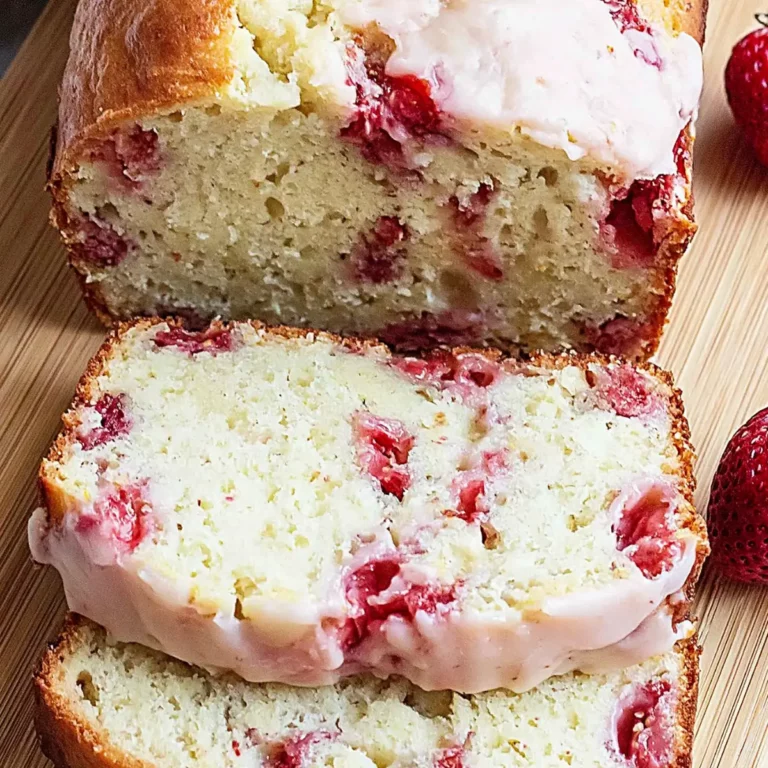 Strawberry Lemon Bread