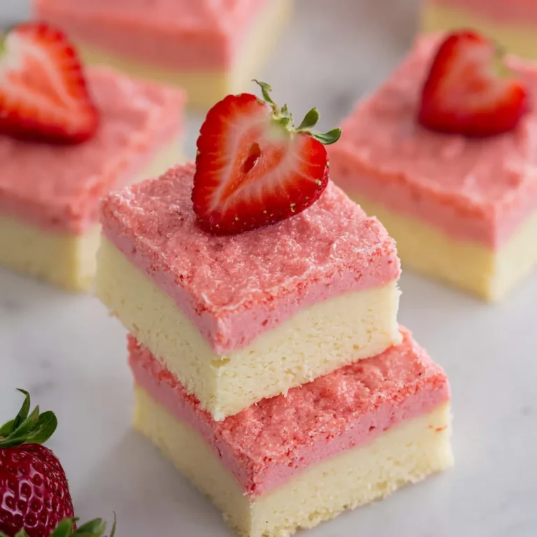 Strawberry Sugar Cookie Bars